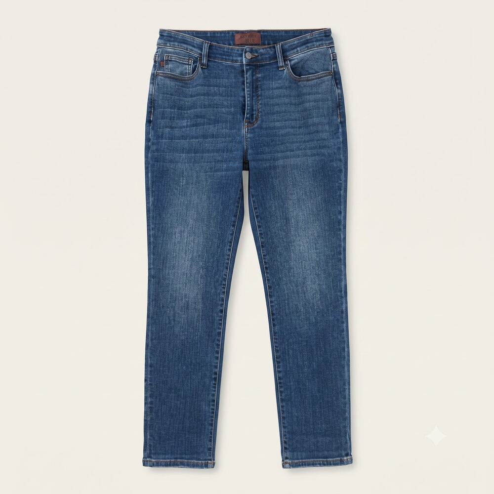 Judy Blue Womens 11/30 Y2K Minimalist Streetwear Retro Stretch Boyfriend Jeans
